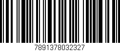 Código de barras (EAN, GTIN, SKU, ISBN): '7891378032327'