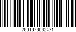 Código de barras (EAN, GTIN, SKU, ISBN): '7891378032471'