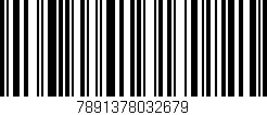 Código de barras (EAN, GTIN, SKU, ISBN): '7891378032679'