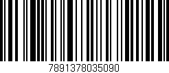 Código de barras (EAN, GTIN, SKU, ISBN): '7891378035090'
