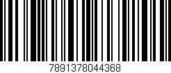 Código de barras (EAN, GTIN, SKU, ISBN): '7891378044368'