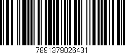 Código de barras (EAN, GTIN, SKU, ISBN): '7891379026431'