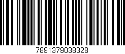 Código de barras (EAN, GTIN, SKU, ISBN): '7891379038328'