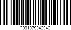 Código de barras (EAN, GTIN, SKU, ISBN): '7891379042943'