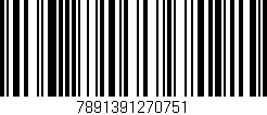 Código de barras (EAN, GTIN, SKU, ISBN): '7891391270751'