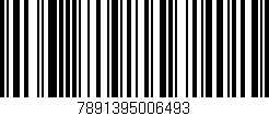 Código de barras (EAN, GTIN, SKU, ISBN): '7891395006493'