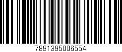 Código de barras (EAN, GTIN, SKU, ISBN): '7891395006554'