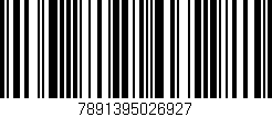 Código de barras (EAN, GTIN, SKU, ISBN): '7891395026927'