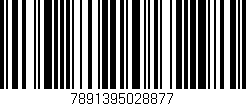Código de barras (EAN, GTIN, SKU, ISBN): '7891395028877'