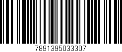 Código de barras (EAN, GTIN, SKU, ISBN): '7891395033307'
