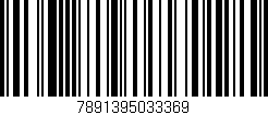 Código de barras (EAN, GTIN, SKU, ISBN): '7891395033369'