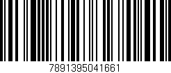 Código de barras (EAN, GTIN, SKU, ISBN): '7891395041661'
