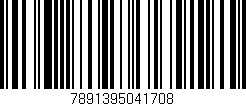 Código de barras (EAN, GTIN, SKU, ISBN): '7891395041708'