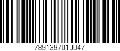 Código de barras (EAN, GTIN, SKU, ISBN): '7891397010047'