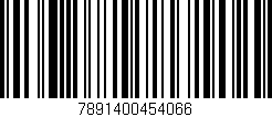 Código de barras (EAN, GTIN, SKU, ISBN): '7891400454066'