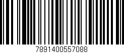 Código de barras (EAN, GTIN, SKU, ISBN): '7891400557088'