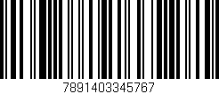 Código de barras (EAN, GTIN, SKU, ISBN): '7891403345767'