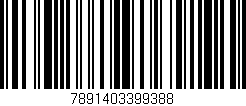 Código de barras (EAN, GTIN, SKU, ISBN): '7891403399388'