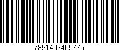 Código de barras (EAN, GTIN, SKU, ISBN): '7891403405775'
