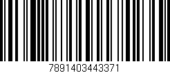 Código de barras (EAN, GTIN, SKU, ISBN): '7891403443371'