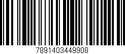 Código de barras (EAN, GTIN, SKU, ISBN): '7891403449908'
