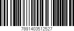 Código de barras (EAN, GTIN, SKU, ISBN): '7891403512527'