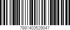 Código de barras (EAN, GTIN, SKU, ISBN): '7891403528047'