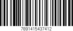 Código de barras (EAN, GTIN, SKU, ISBN): '7891415437412'