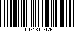 Código de barras (EAN, GTIN, SKU, ISBN): '7891426407176'