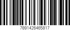 Código de barras (EAN, GTIN, SKU, ISBN): '7891426465817'