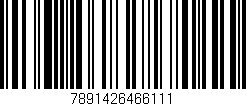 Código de barras (EAN, GTIN, SKU, ISBN): '7891426466111'