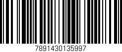 Código de barras (EAN, GTIN, SKU, ISBN): '7891430135997'