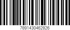 Código de barras (EAN, GTIN, SKU, ISBN): '7891430462826'
