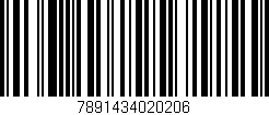 Código de barras (EAN, GTIN, SKU, ISBN): '7891434020206'