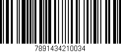 Código de barras (EAN, GTIN, SKU, ISBN): '7891434210034'