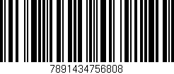 Código de barras (EAN, GTIN, SKU, ISBN): '7891434756808'