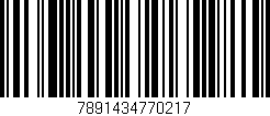 Código de barras (EAN, GTIN, SKU, ISBN): '7891434770217'
