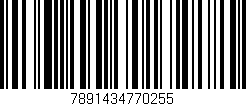 Código de barras (EAN, GTIN, SKU, ISBN): '7891434770255'