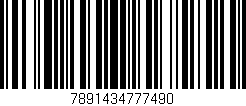 Código de barras (EAN, GTIN, SKU, ISBN): '7891434777490'