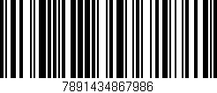 Código de barras (EAN, GTIN, SKU, ISBN): '7891434867986'