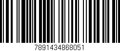 Código de barras (EAN, GTIN, SKU, ISBN): '7891434868051'