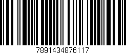 Código de barras (EAN, GTIN, SKU, ISBN): '7891434876117'