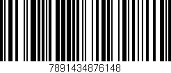 Código de barras (EAN, GTIN, SKU, ISBN): '7891434876148'