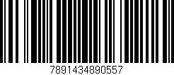 Código de barras (EAN, GTIN, SKU, ISBN): '7891434890557'