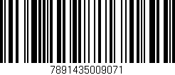 Código de barras (EAN, GTIN, SKU, ISBN): '7891435009071'