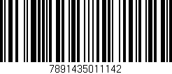 Código de barras (EAN, GTIN, SKU, ISBN): '7891435011142'
