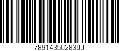 Código de barras (EAN, GTIN, SKU, ISBN): '7891435028300'