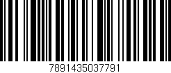 Código de barras (EAN, GTIN, SKU, ISBN): '7891435037791'