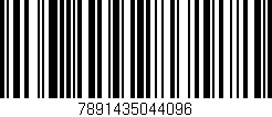 Código de barras (EAN, GTIN, SKU, ISBN): '7891435044096'