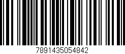 Código de barras (EAN, GTIN, SKU, ISBN): '7891435054842'